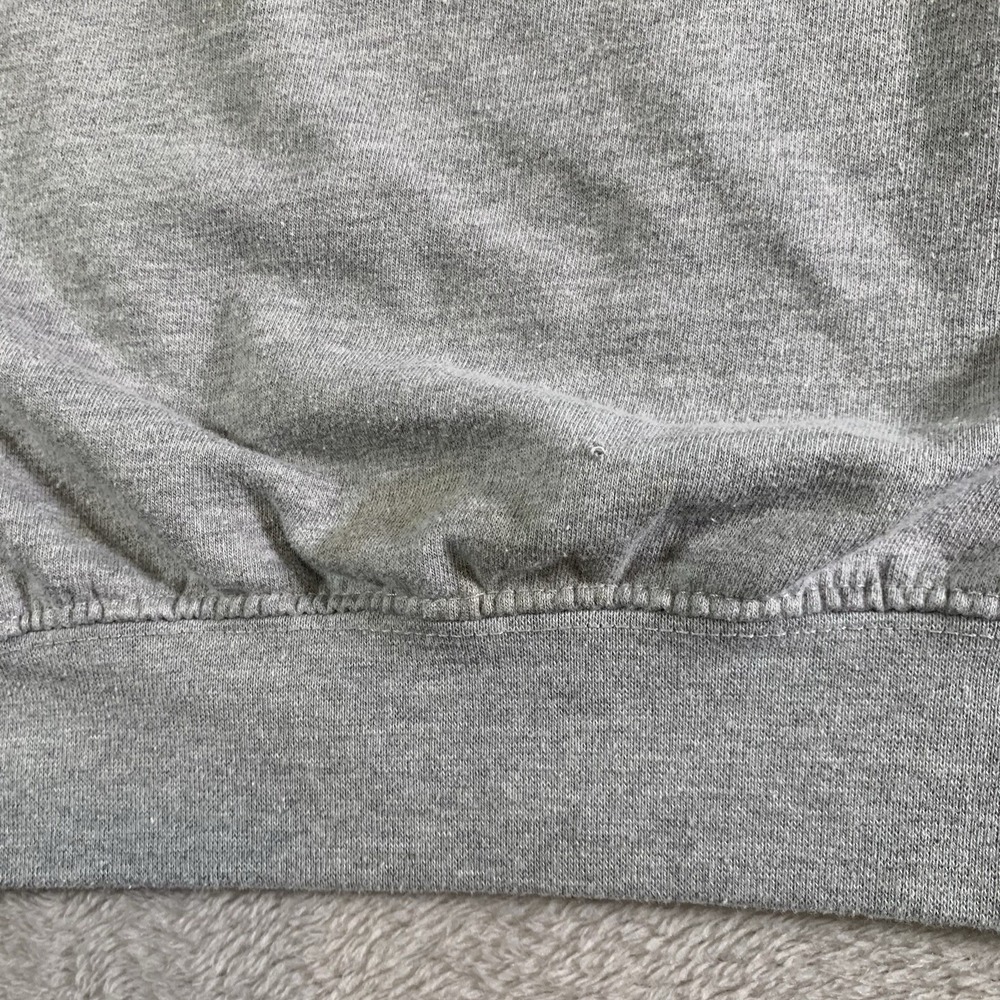 New York Popular Detroit Sweatshirt Mens Medium Gray Crewneck Fleece‎ Top M - Picture 4 of 11